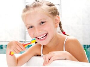 Higiene oral odontopediatria en Tenerife